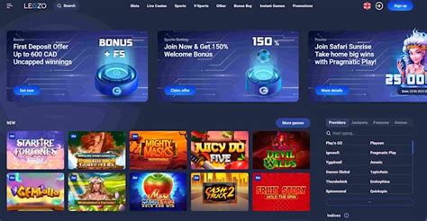 Legzo Casino Review & Rating 2024 .